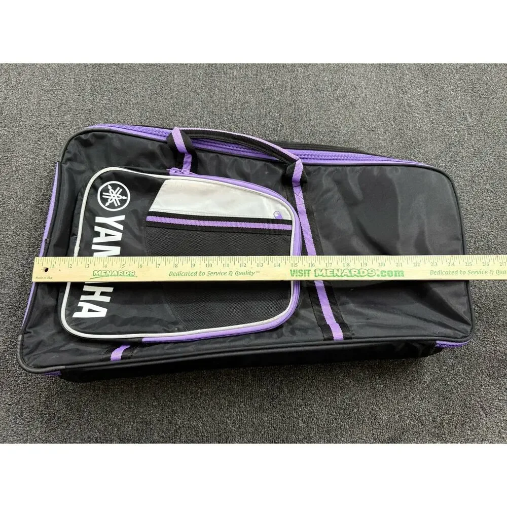 Yamaha SBK 285 Xylophone Bells Bag Carry Case Black Purple Soft Padded Bag Only